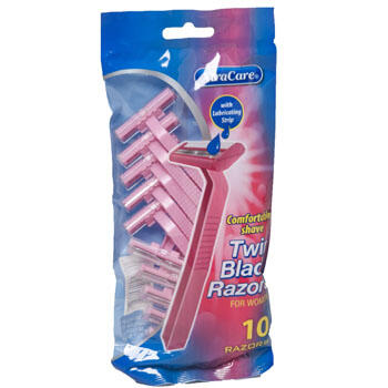 Razors Womens Twin Blade 10pk