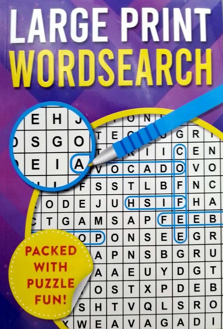 Large Print Wordsearch