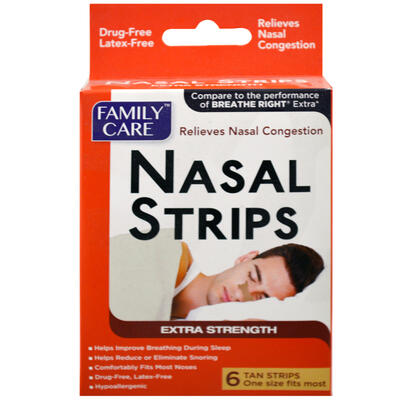 Family Care Nasal Strips Tan
