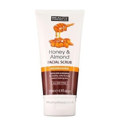 Beauty Formulas Facial Scrub Honey & Almond 150ml: $10.00