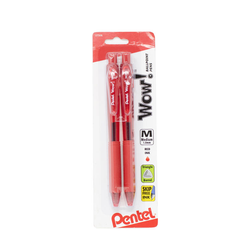 Pentel Gel Pen Red 2 ct: $5.00