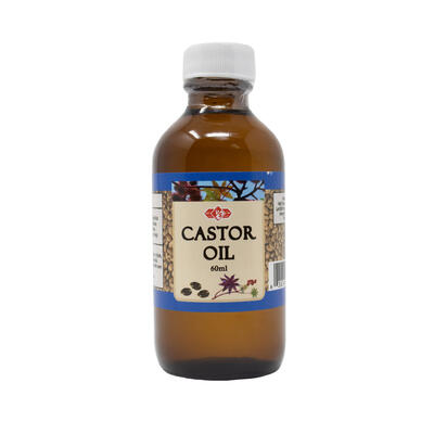 Castor Oil 60ml: $9.00