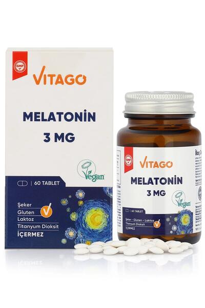 Vitago Melatonin 60's 3mg