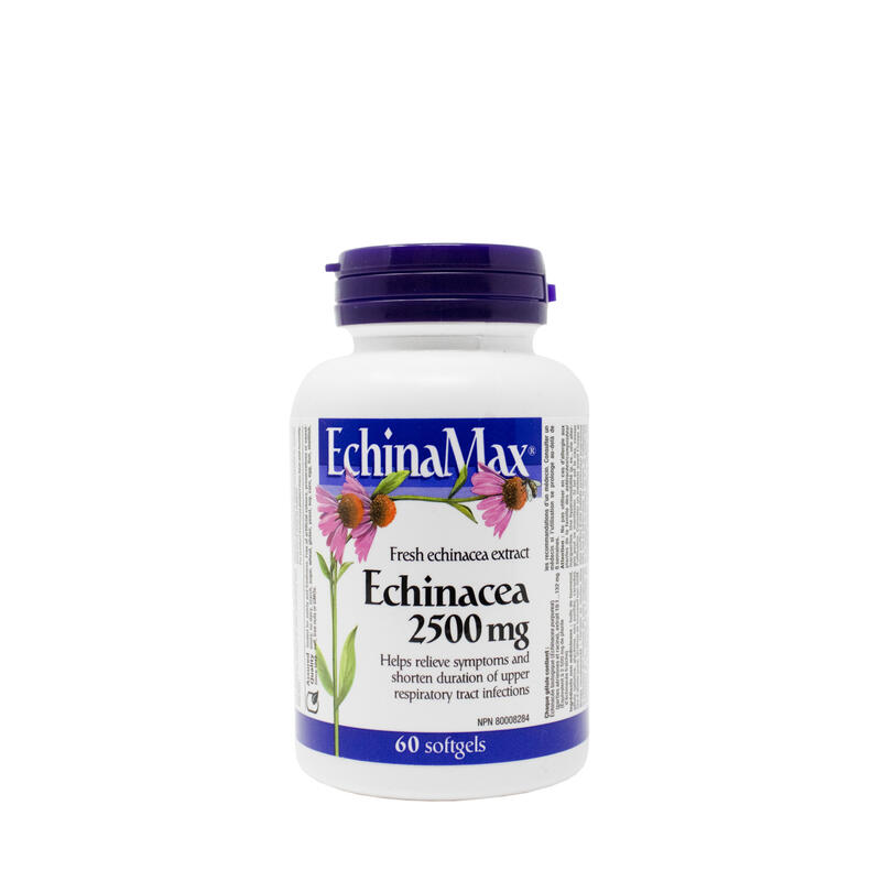 Webber Naturals Echinamax Echinacea 2500 mg 60 Softgels: $5.00