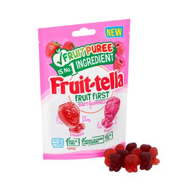 Fruitella Fruit First Strawberry Raspberry 140g