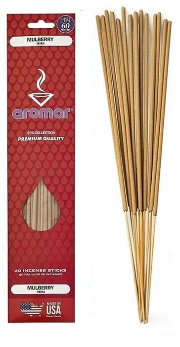 Aromar Incense Sticks Mulberry 20 count: $6.00