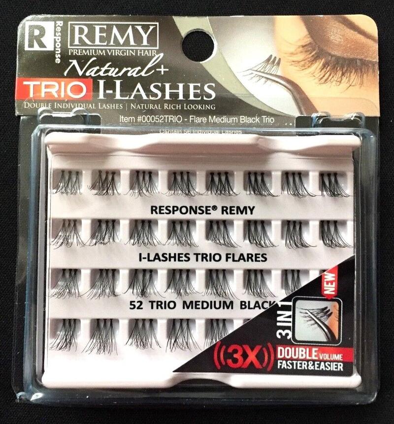 Remy Trio Flare Medium Black Eyelashes