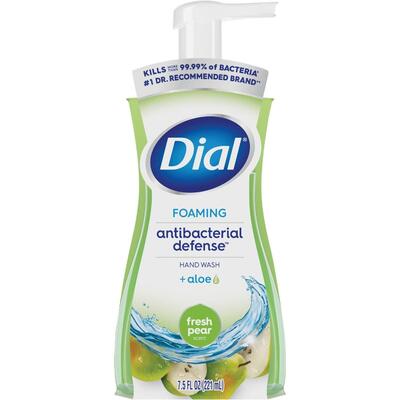 Dial Foaming Anibacterial Defense Hand Wash Fresh Pear 7.5oz