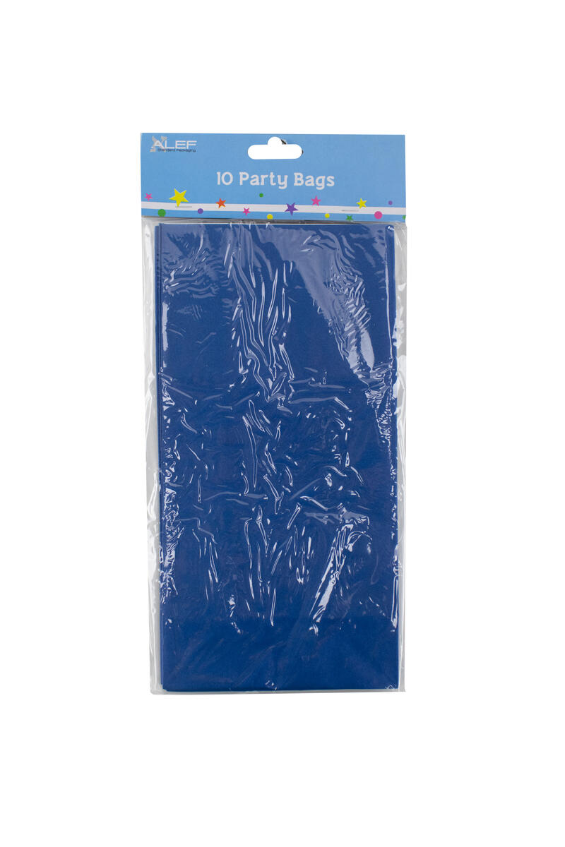 Gm Party Bags Royal Blue 10ct
