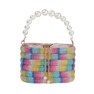 Rhinestone Basket Bag: $0.00