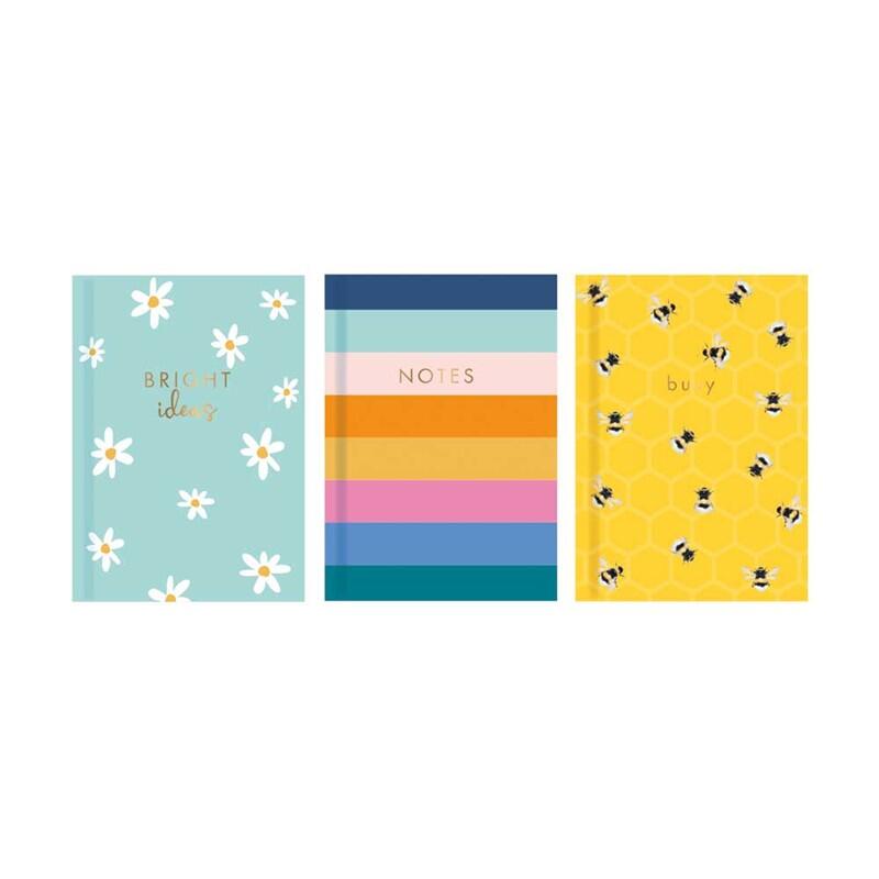 A6 Hardback Notebook Brights Design