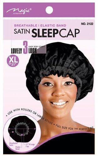 Magic Satin Sleep Cap XL: $7.00