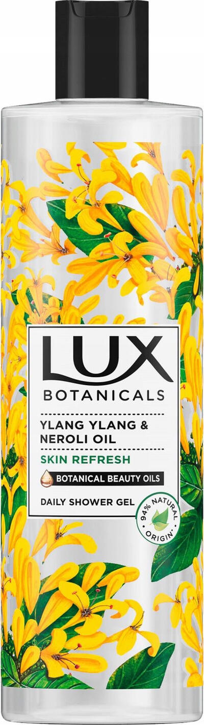 Lux Botanicals Shower Gel Ylang Ylang & Neroli Oil 500ml