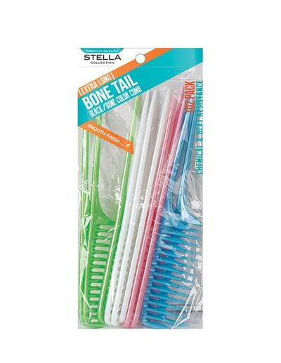 Stella Long Bone Tail Comb Assorted 1 count