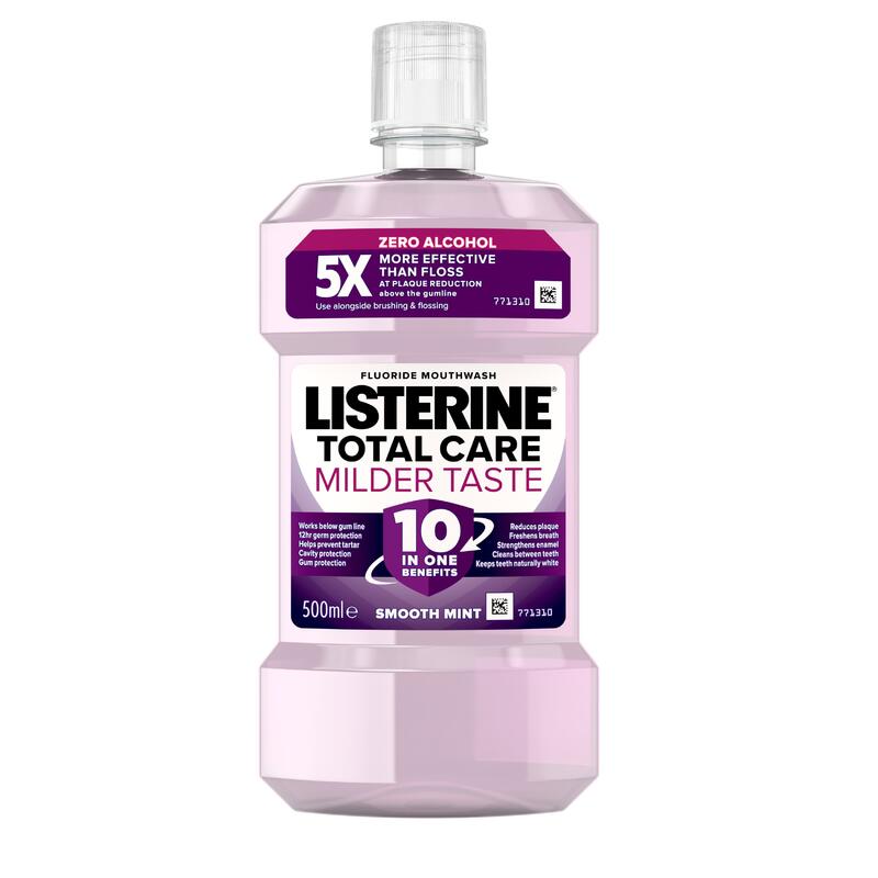 Listerine Total Care Milder Taste Mouthwash 500ml