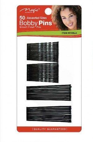 Magic Bobby Pins Assorted Sizes 50 pieces