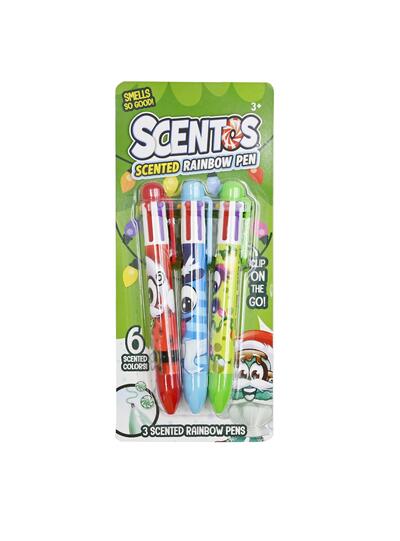 Scentos Rainbow Pen Scented 3 pack