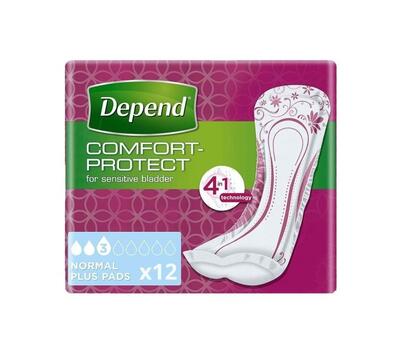 Depends Incontinence Pads 12 count