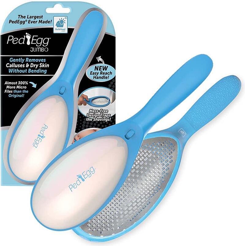 The Ped Egg Foot File, How to Use It and Review