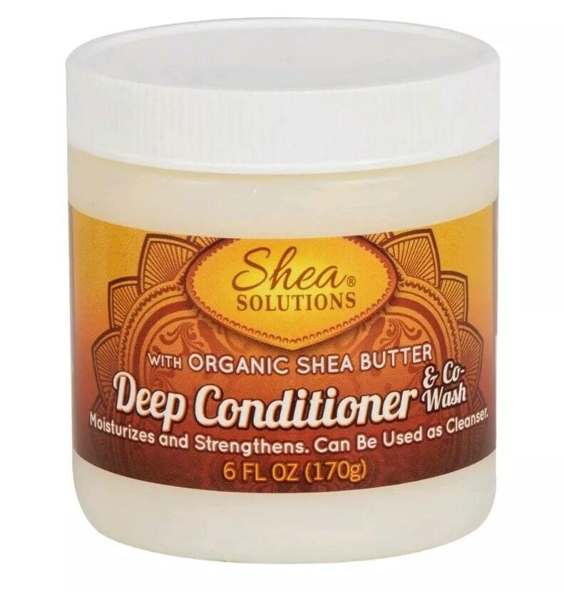 Shea Solutions Deep Conditioner & Co-Wash 6oz