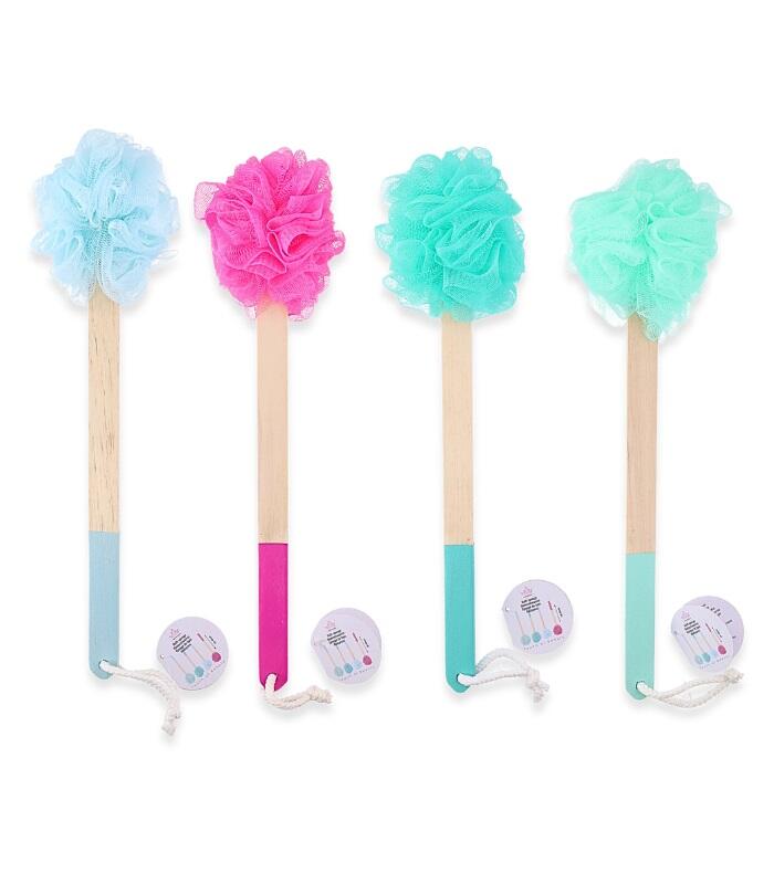 Touch Of B Bath Sponge With Handle