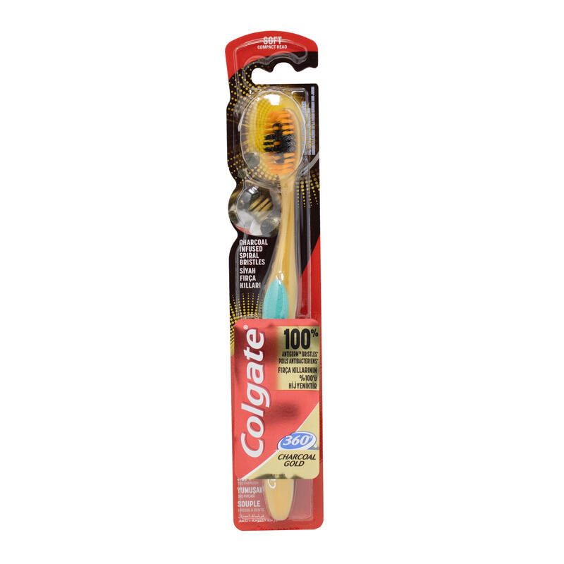 Colgate TB 360 Charcoal Gold