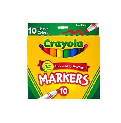 Crayola Markers 10ct: $14.00