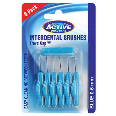 Active Oral Care Interdental Brushes 0.6mm