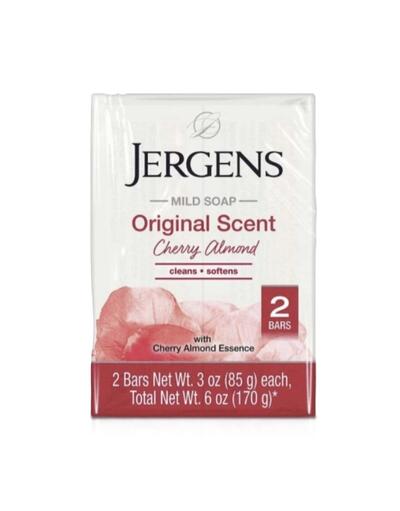 Jergens Soap Cherry Almond 3oz 2 pack