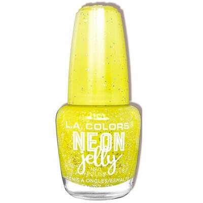 L.A. Colors Neon Jelly Nail Polish Sunbeam: $7.00