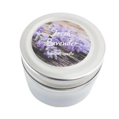 Fresh Lavender Scented Candle 3oz: $6.00