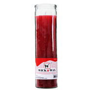 Wick & Wax 7 Day Red Candle 10oz: $8.00