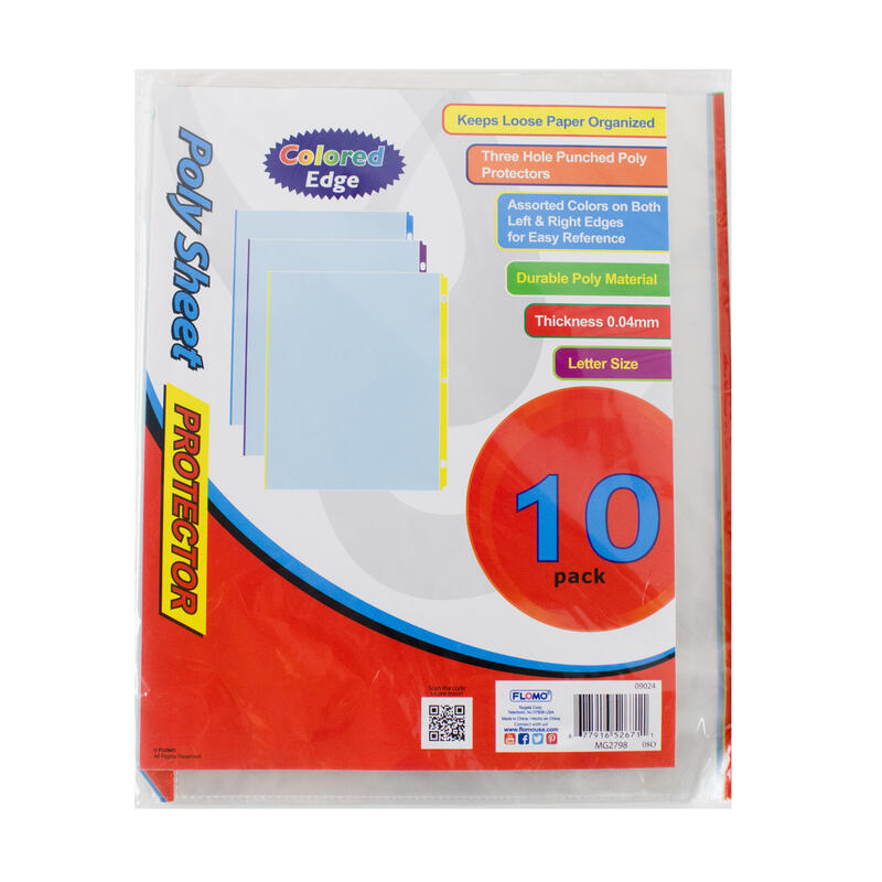Polypropylene Sheet Protectors 10 ct