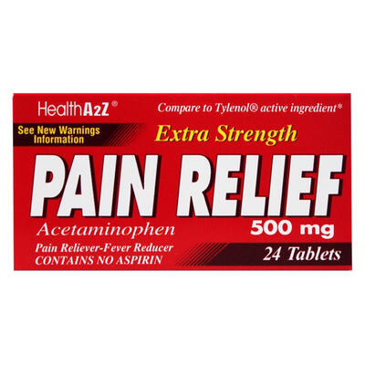 Health A2Z Extra Strength Pain Relief 24ct