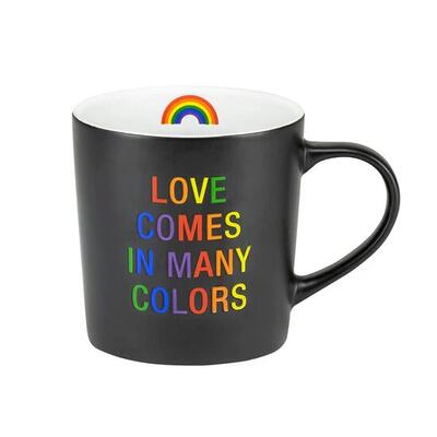 Love Comes In Many Colours Mug 18oz