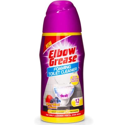 Elbow Grease Foaming Toilet Cleaner Berry Blast 500g