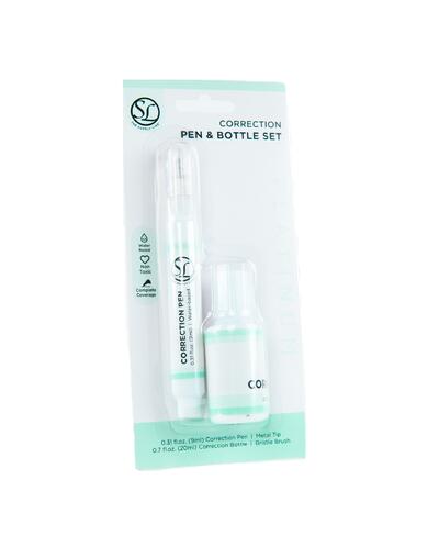 Supply Line Liquid Correction Pen And Liquid Bottle 2 pieces