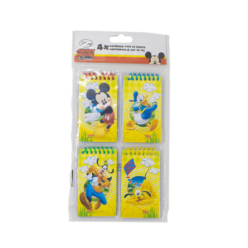 Disney Mickey Mouse Notebooks 4 ct: $4.98