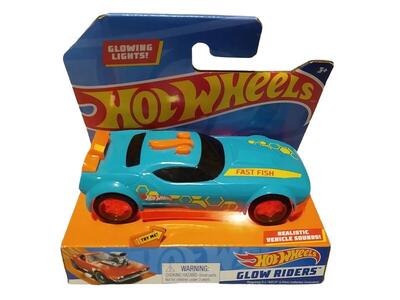 Hot Wheels Glow Riders Teal