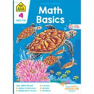 School Zone Math Basics 4 Workbook: $10.00