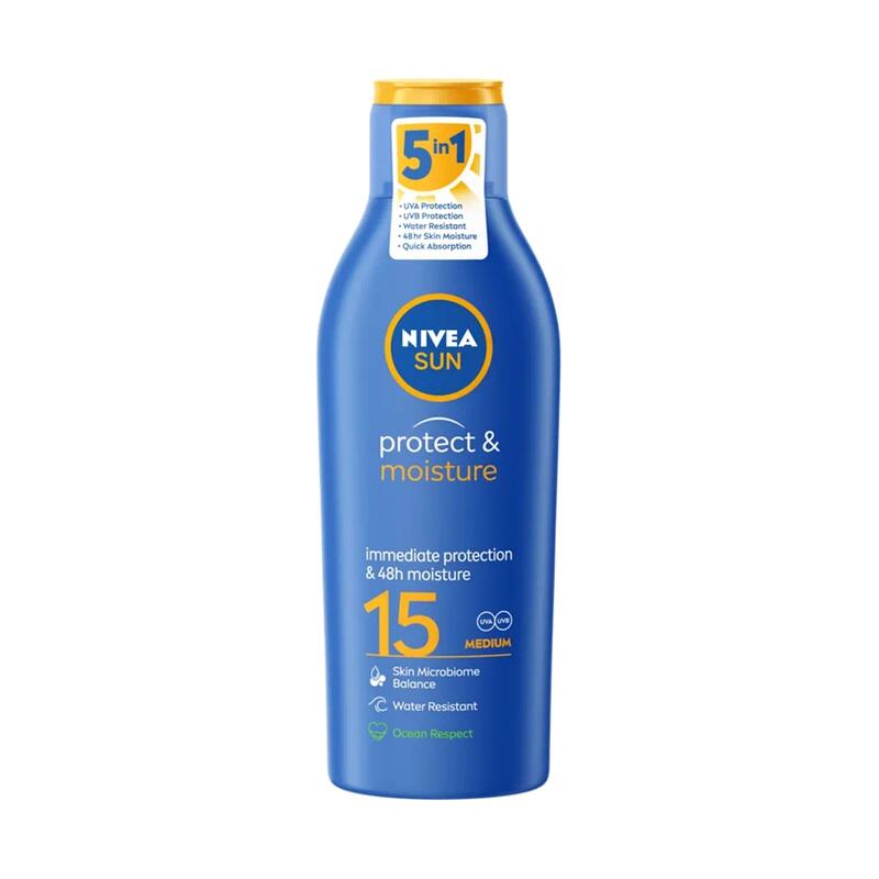 Nivea Sun Protect & Moisture Lotion SPF15 200ml