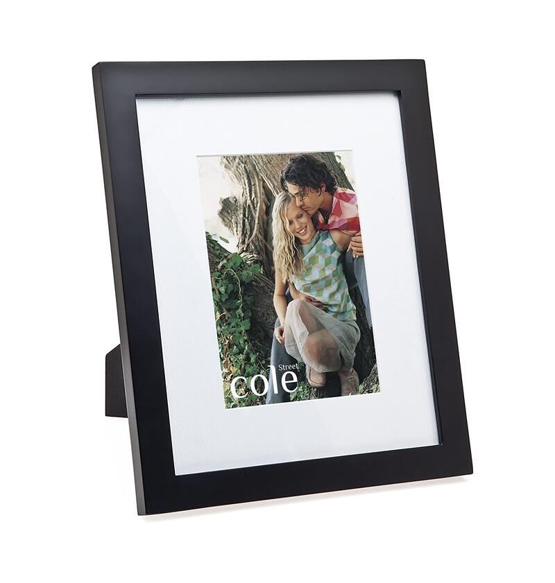 Earthen Picture Frame Matte Black 4x6 1 count