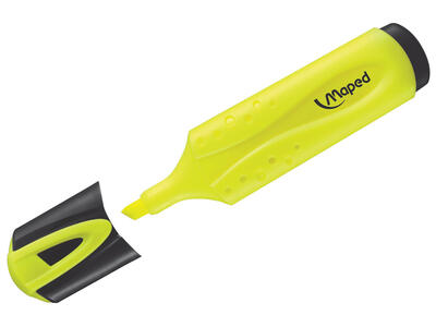 Maped Fluo Classic Highlighter - Yellow: $2.00