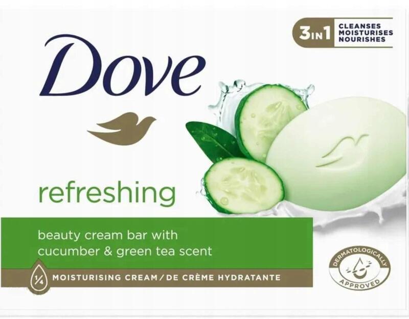Dove Beauty Cream Bar Cucumber & Green Tea Scent 90g