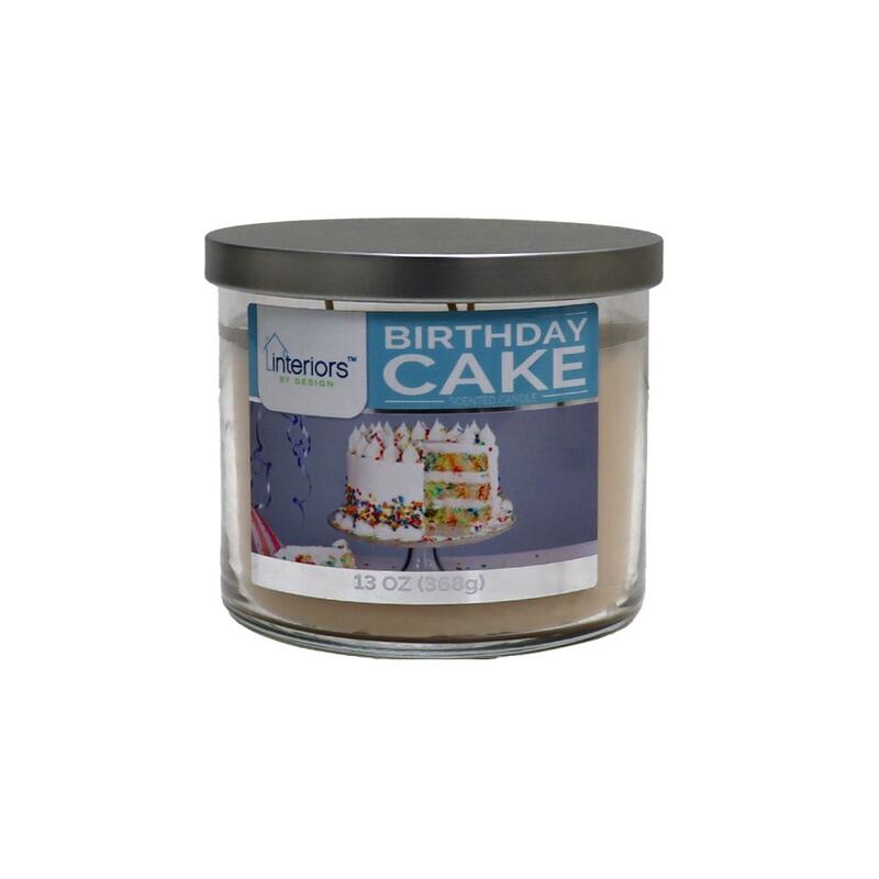 Jar Candle Birthday Cake 3 Wick 13oz