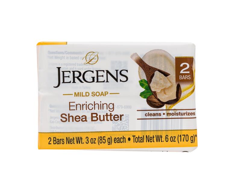 Jergens Soap Enriching Shea Butter 3oz 2 pack
