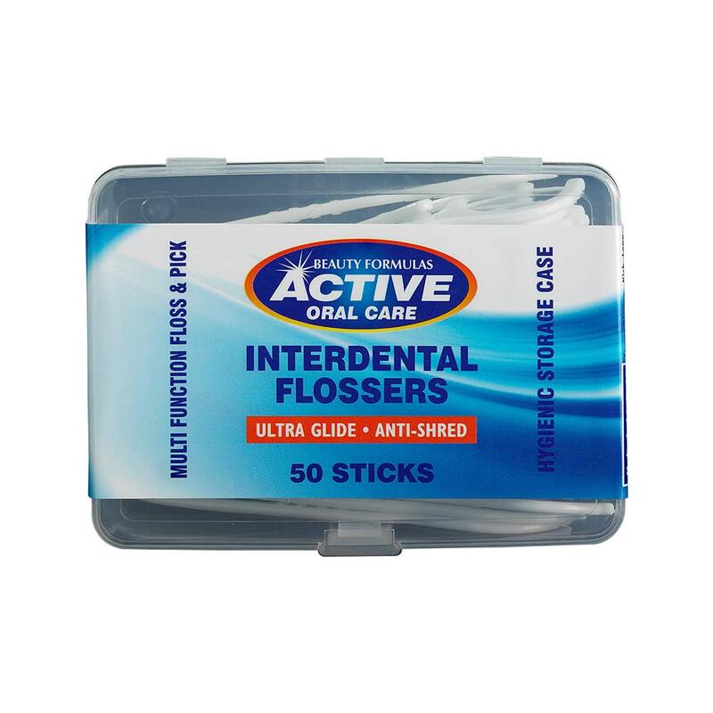 Active Oral Care Interdental Flossers 50 sticks