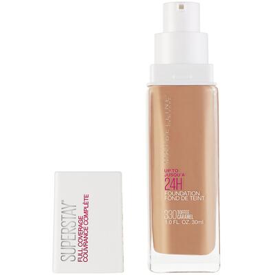 Maybelline Super Stay Full Coverage Liquid Foundation Makeup Toffee 1oz