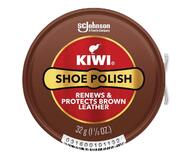 Kiwi Shoe Polish Brown Leather 8oz: $10.00