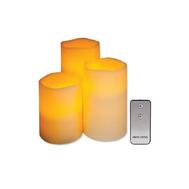 Flameless Vanilla Candles With Remote Control: $60.00